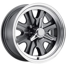 Legendary Wheel Co. 4-Lug 15"X7" HB45 Alloy Single Wheel Mustang 65-73 Charco...
