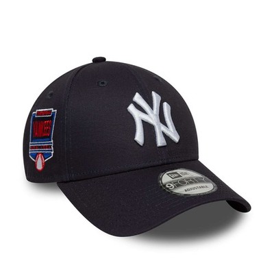 New Era Herren New York Yankees 9FORTY Side Patch Baseball Cap - Navy - OSFM