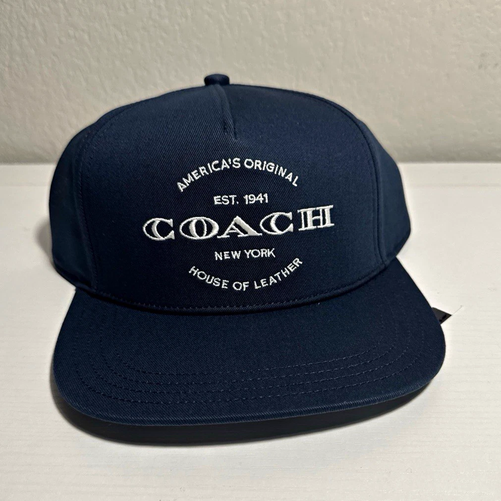 Coach Blue Hats for Men for sale | eBay