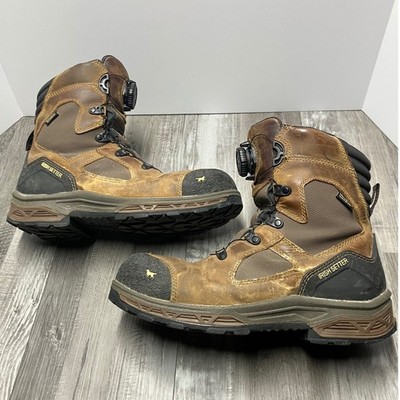 Irish Setter Kasota 83864 Boa System Men's Safety toe Boots Sz 10 D Brown EH PR