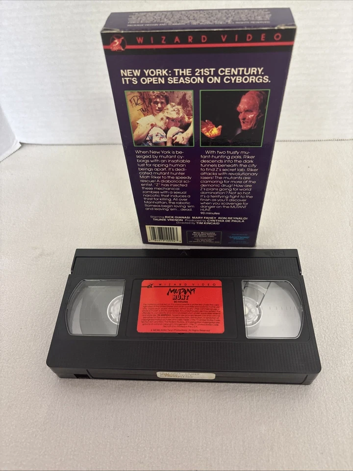 Mutant Hunt Horror VHS Wizard Video - Image 3 of 3