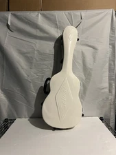 Used Vihuela Fiberglass Case Salinas White