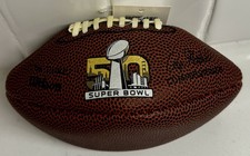 Wilson Super Bowl 50 Micro Mini Commemorative Football San Francisco NFL NEW