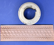 Leather Embossing Machine Roller Basketweave ...