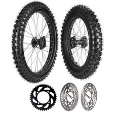 Pair Big Wheel Rim Tire 70100-19 90100-16 Disc Brake Apollo Crf150 140cc