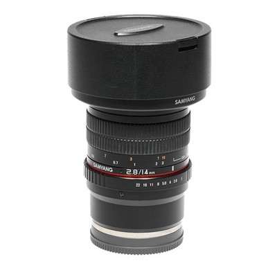 Samyang 14mm/2,8 ED AS IF UMC f. Sony E-Mount gebraucht Objektiv