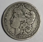 1901 S Morgan "VG/F"🔥Better SF Year/ Attractive Patina/ Low Mint 2.284M 💥✅