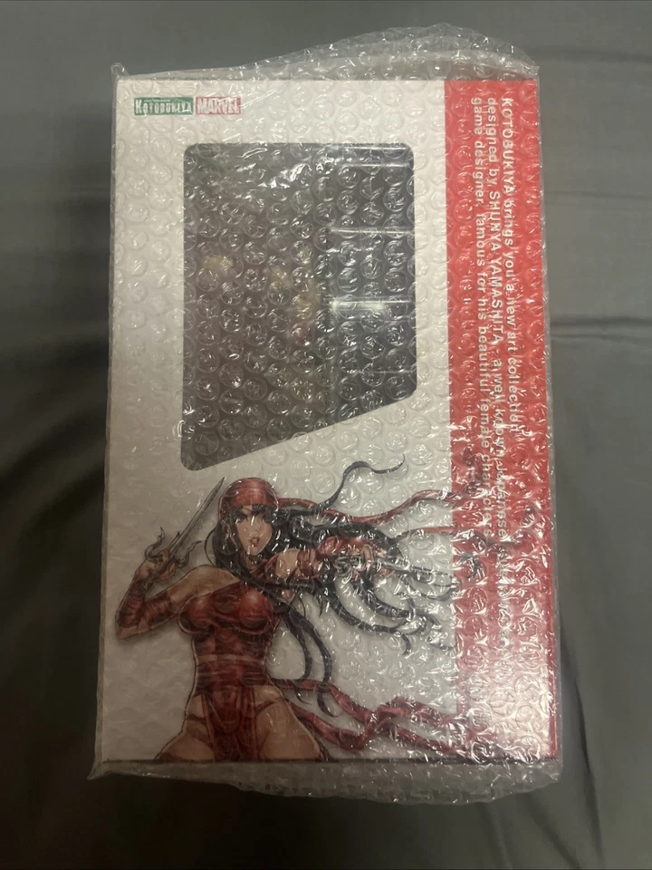 ¡Nuevo! ¡Sellado de fábrica! Kotobukiya Marvel Bishoujo Estatua Elektra Foto 4 de 4