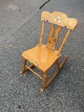 Amish Ebersol Child  s Rocking Chair Vintage