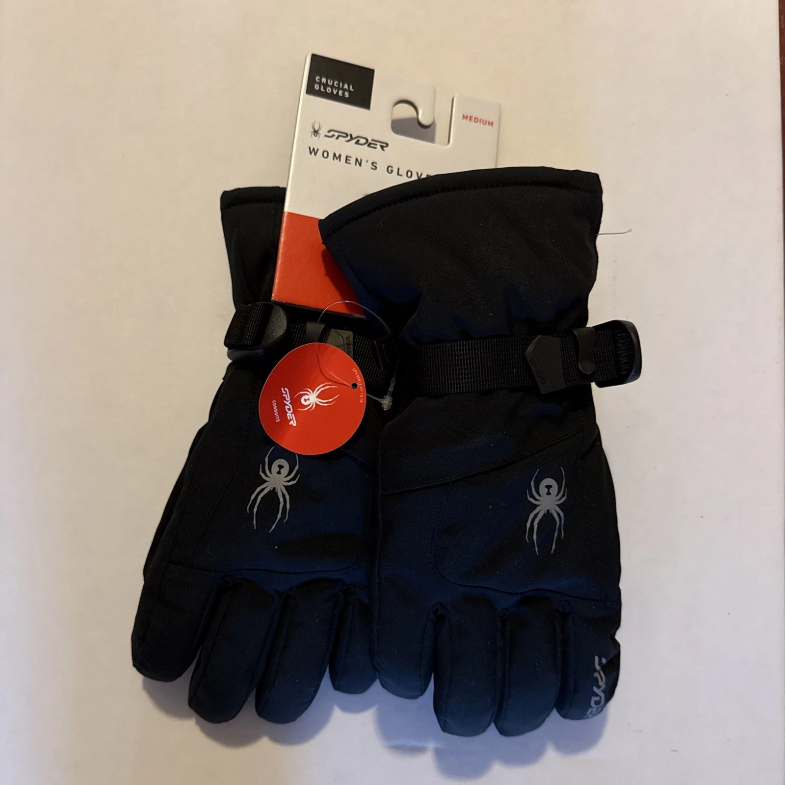 Spyder Crucial Women’s Snowboard Ski Winter Games Unisex Gloves Size Medium $99