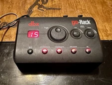 DBX go-Rack Audio Processor EQ Sub-Synth Compressor Anti-Feedback Suppresor MINT