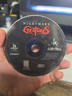 Nightmare Creatures (Sony PlayStation 1, 1997) PS1 Disc Only, Resurfaced