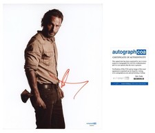 Andrew Lincoln “The Walking Dead” AUTOGRAPH ‘Rick Grimes’ Signed 10x8 Photo ACOA
