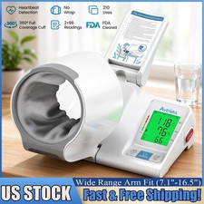 Imagen de Automatic Upper Arm Blood Pressure Monitor FDA 510(k) Rechargeable WIDE ARM FIT