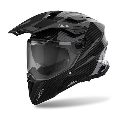 Airoh Commander 2 Motorradhelm (Schwarz/Carbon) Gr: M (57)