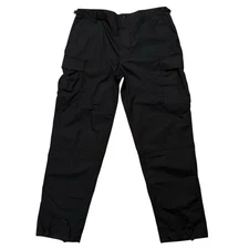 Propper Uniform BDU Trouser Cargo Pants Mens Size L Ripstop Tactical Black NEW