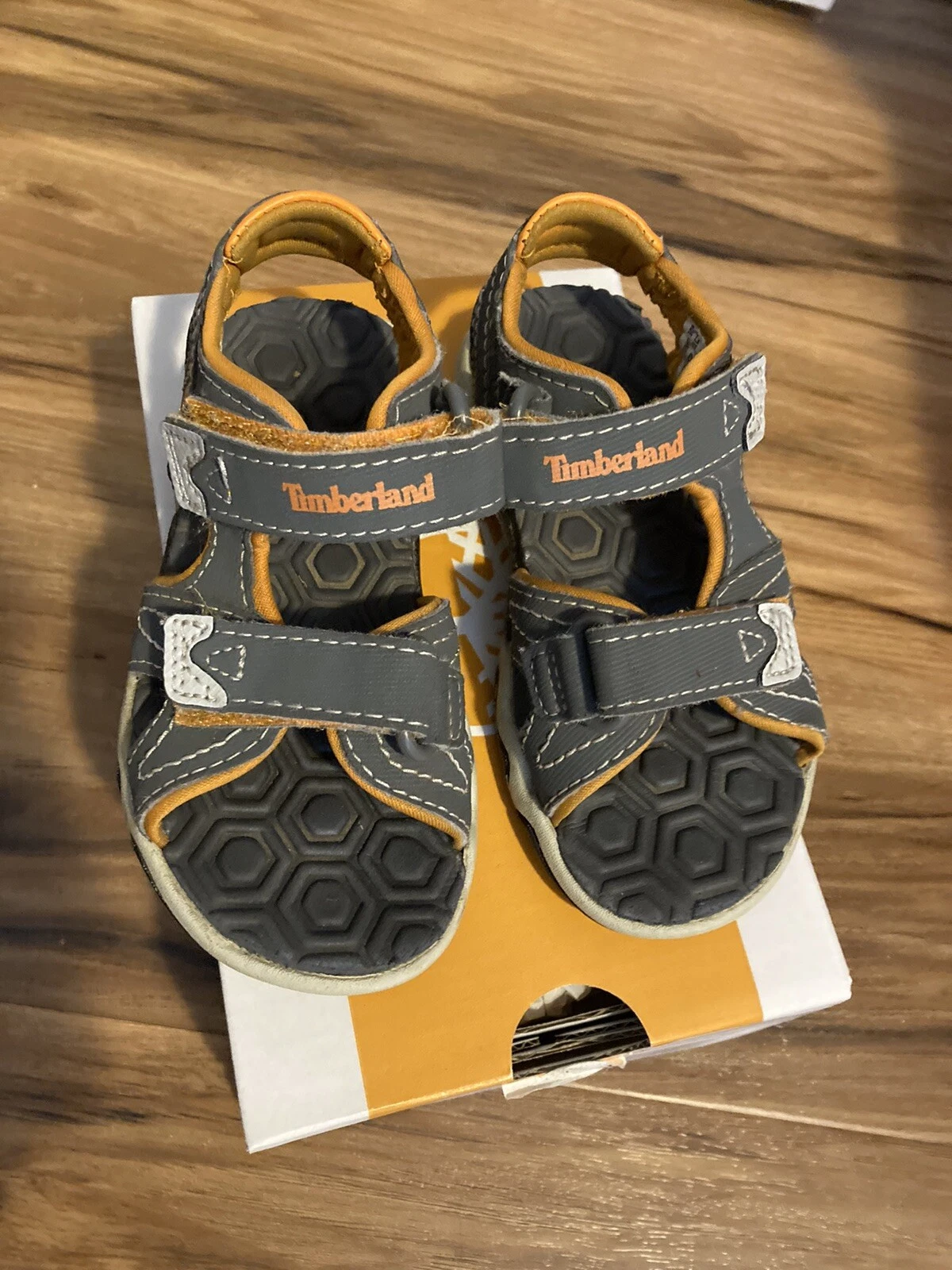 Sandali Timberland bambino Adventure Seeker taglia 6 grigi arancione