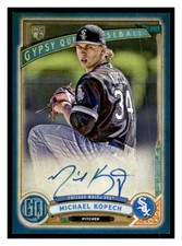 2019 Topps Gypsy Queen Michael Kopech Gypsy Queen Autographs Indigo #/150