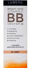 Lumene Bright Now Vitamin C BB Cream SPF 20 Anti-Aging 01 Light - COLLECTIBLE 