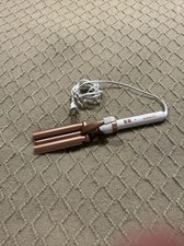 Conair Double Ceramic 3 Barrel Hair Waver, Beach Waver Curling Iron