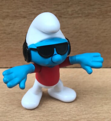 SMURF SMURF MAC DONALD 2018 Mac Donald's D.J MUSIC MUSIC FIGURE 28B