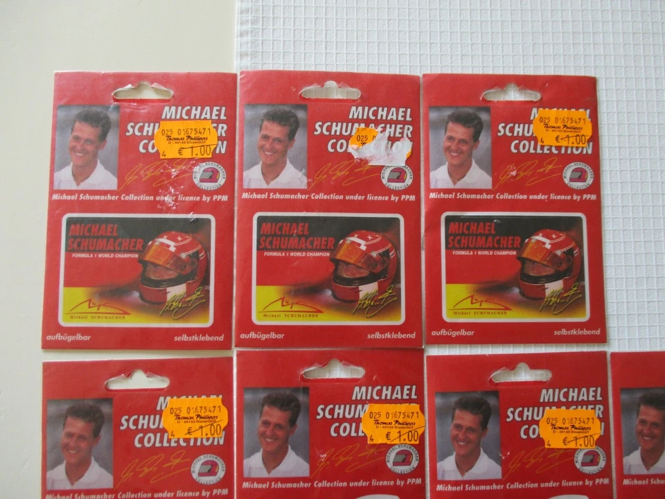 Michael Schumacher Collection Bügel Bilder 18 Stück in OVP sehr Selten - Bild 3 von 4