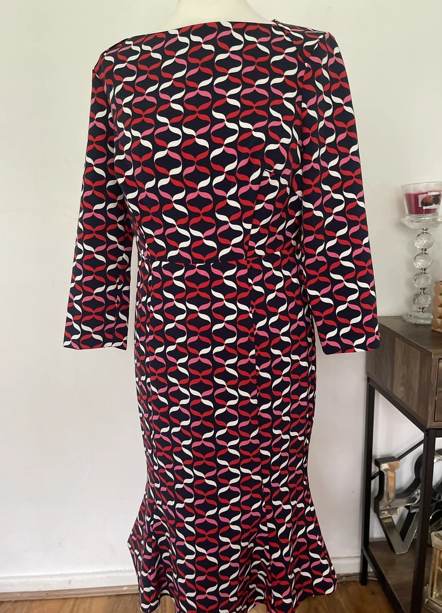 Boden top violette dress