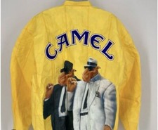 NOS VTG 90s Camel Cigarette Size XL Tyvek Windbreaker Jacket Coat Poncho RJR