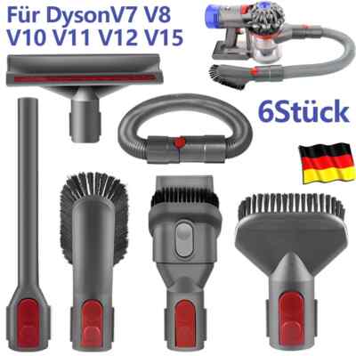Zubehör Set Ersatz für Dyson V7 V8 V10 V11 V12 V15 mit Verlängerungs Schlauch DE