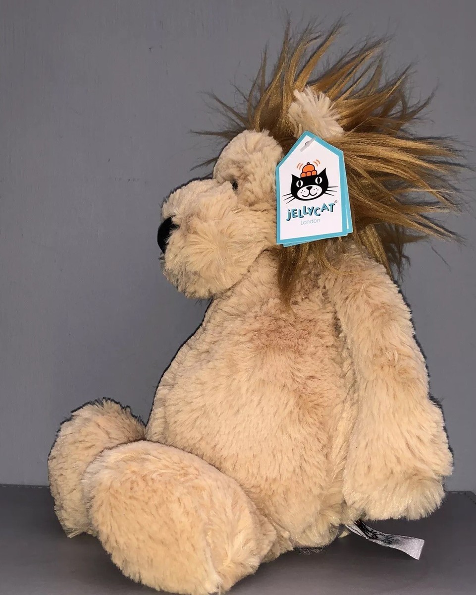 Jellycat “I am Medium Bashful Lion” Rare With Tag Plush Soft Toy
