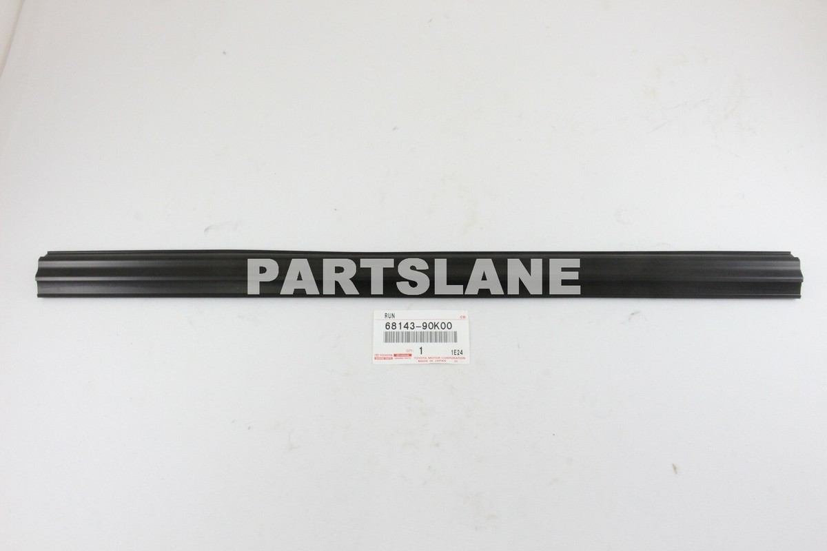 Toyota Land Cruiser OEM Genuine Front Lower Door Glass Run 68143