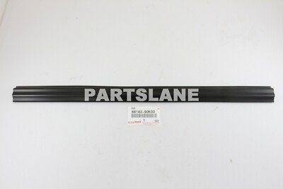 Toyota Land Cruiser OEM Genuine Front Lower Door Glass Run 68143