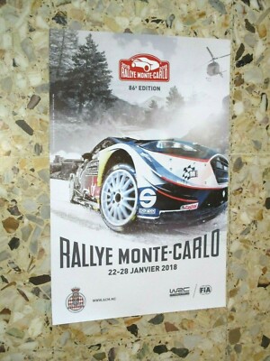 Affiche Originale 73e Rallye Monte Carlo 2005 - World Rally ACM - 40x60 Cm