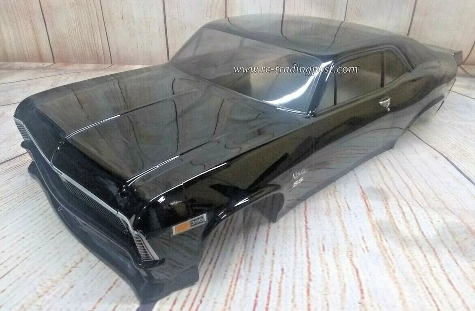1969 Chevy Nova Custom Painted RC Body 1/10 WB 13.1"/335mm/DR10/SlashDrag - Image 3 of 4