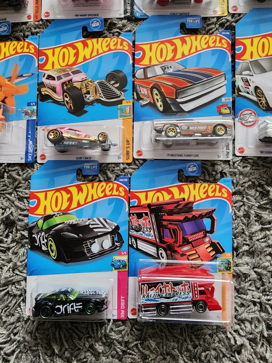 Hot Wheels Treasure Hunt Set Lot Of 10 Case A B C D G N Q P | eBay