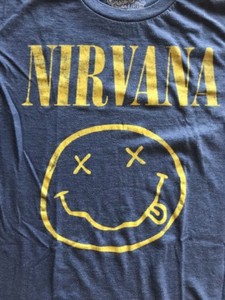 nirvana happy face shirt