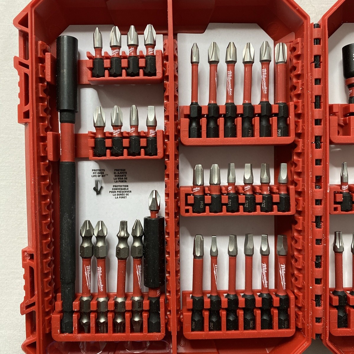 Milwaukee Tool 48-32-4097 60 Pc. Shockwave Impact Duty Drill And