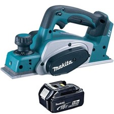 Image of Makita DKP180Z 18V LXT Li-Ion Cordless 82mm Planer with 1 x 5.0Ah BL1850 Battery