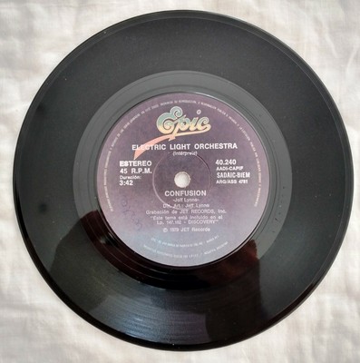 Elo Electric Light Orchestra Last Train To London Argentina 45rpm Vinyl Record Ebay