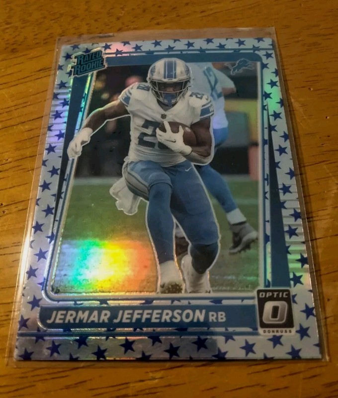2021 Panini Donruss Optic Rated Rookie Stars Prizm #296 Jermar Jefferson RC