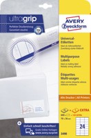 Avery Zweckform® 3490 Universal-Etiketten 70 X 36 Mm, Weiß, 720 Etiketten Weiß