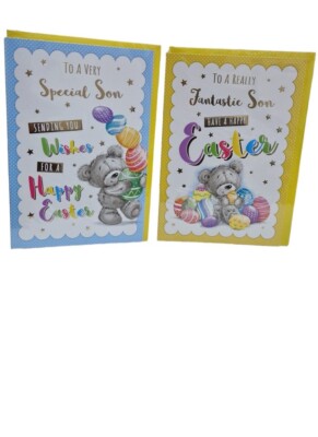 Ostern Fantastischer Sohn Karte 8'''' x 6'''' Osterkarte für Sohn 48820