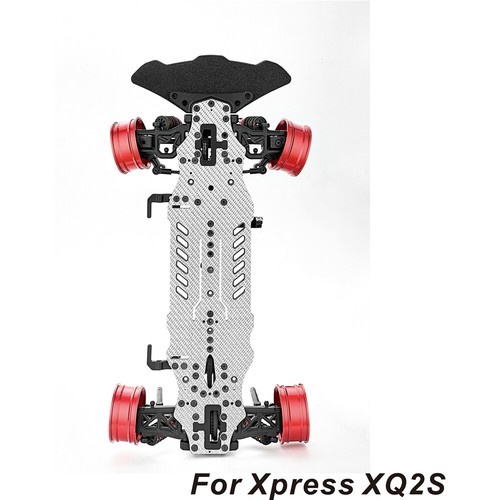New Carbon Fiber Aluminum Upgrade Kit for Xpress XQ2S 1:10 RC Touring Car - Picture 10 of 16
