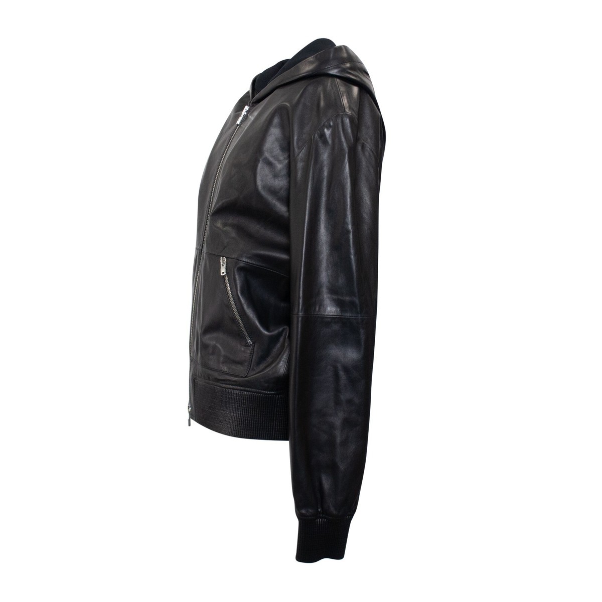 ジャケット・アウター Kmrii Perforated Leather Hoodie Kmrii Perforated Leather Hoodie - Shop Now