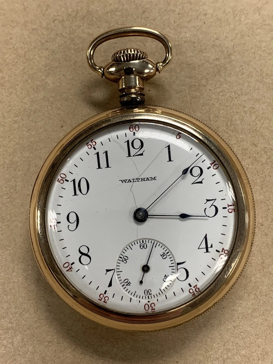 Waltham pocket watch best sale ebay