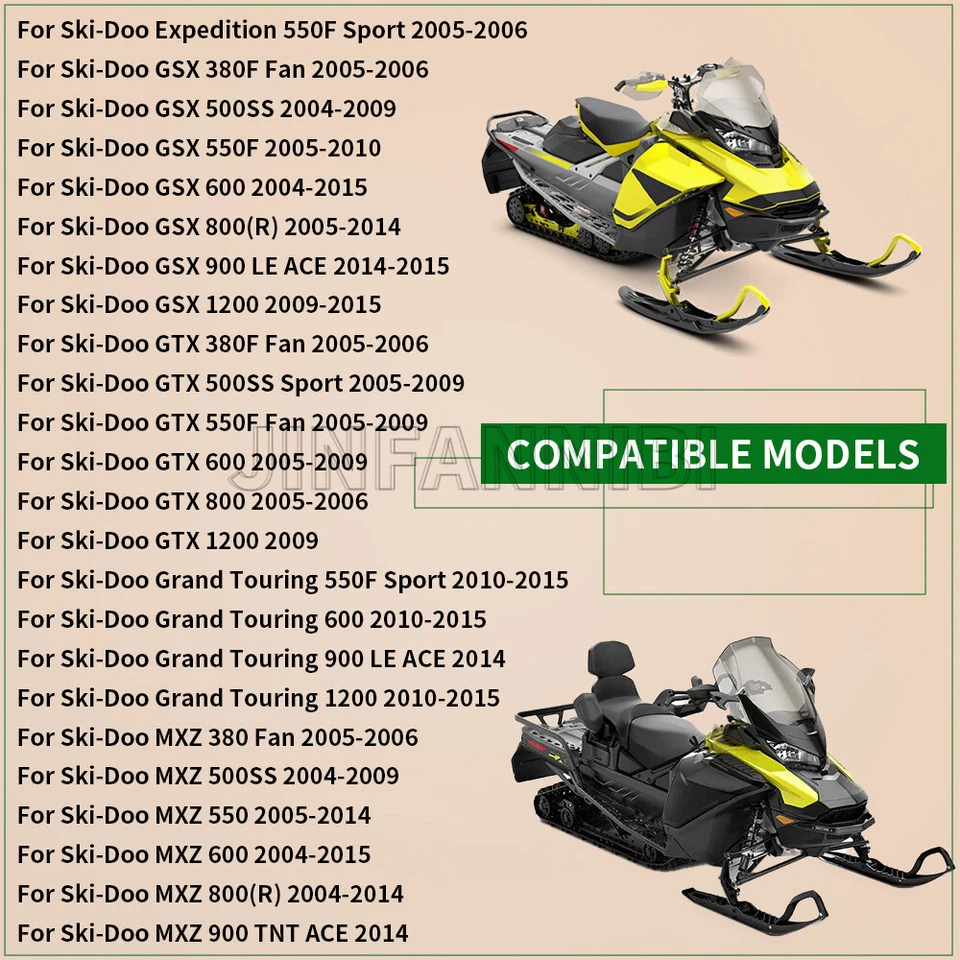 Kits de reparación de patas de esquí delanteras para Ski-Doo Renegade Summit 550 600 800 900 1000 Foto 3 de 4