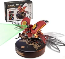 ROKR 3D Metal Model Scout Beetle 3D Metal Puzzle Electric Mechanical *New In Box