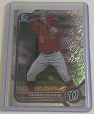 Roismar Quintana 2022 Bowman Chrome Prospects Shimmer Refractor #BCP-219
