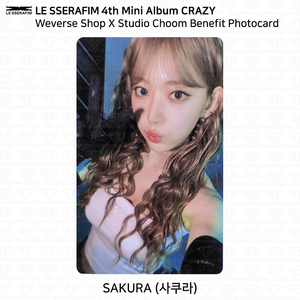 ルセラフィム crazy 中国 一直娱 yizhiyu 1.0 5枚セット 韓国音楽 LE SSERAFIM (ルセラフィム) - 4thミニアルバム