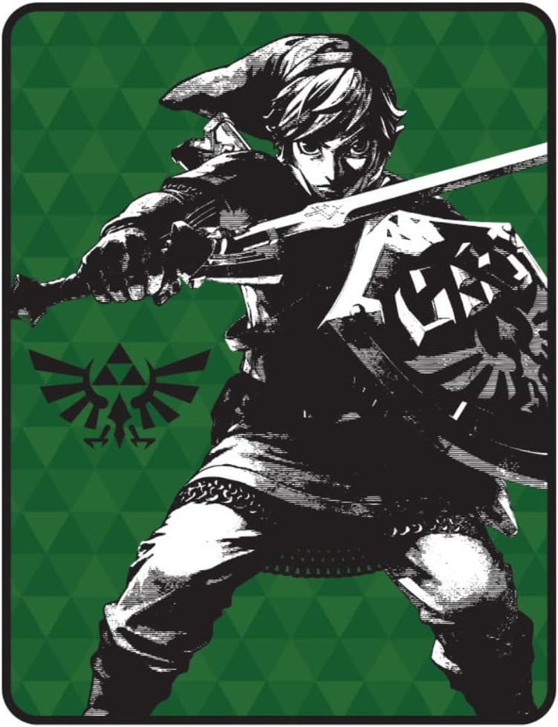 Ropa de cama retro de videojuego Franco Collectibles the Legend of Zelda súper suave